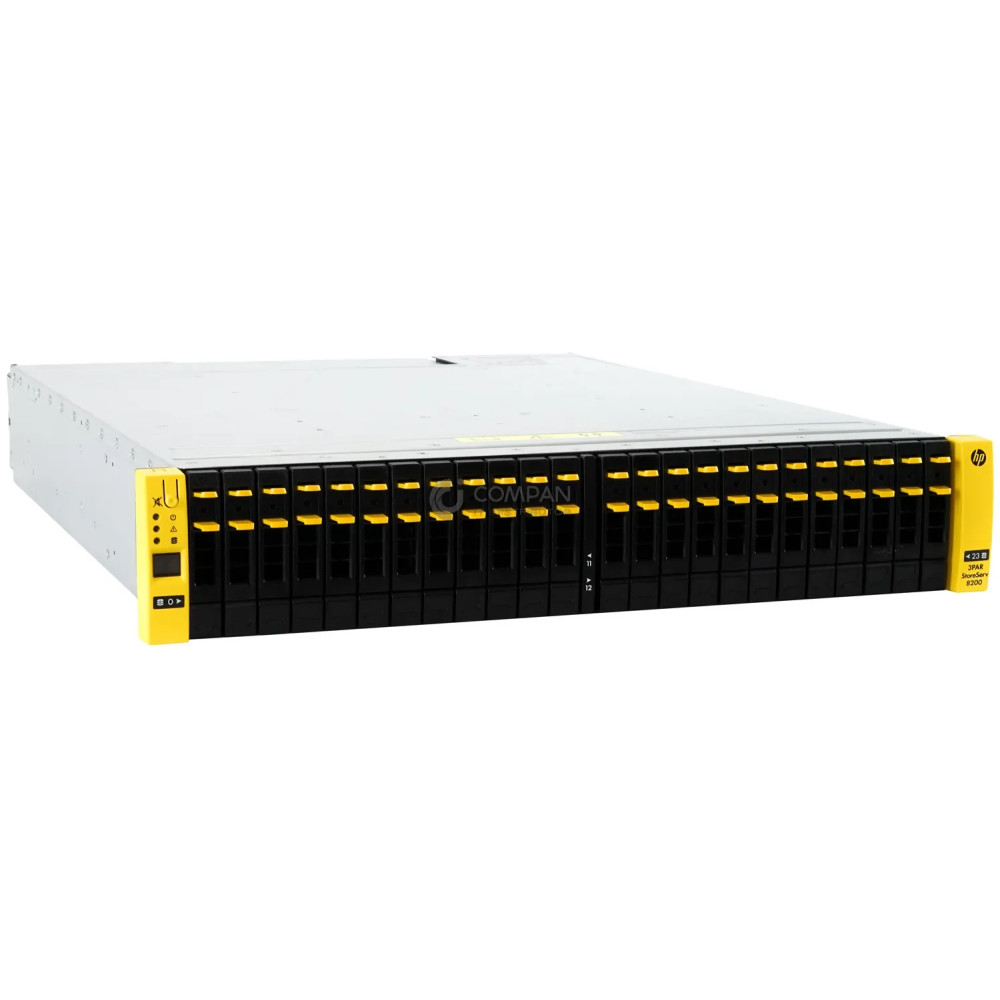 K2Q35A HP 3PAR STORESERV 8200 2U SAS 24BAY SFF CONTROLLER ENCLOSURE